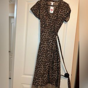 H&M Cheetah Dress Size: 6 NEW WITH TAGS